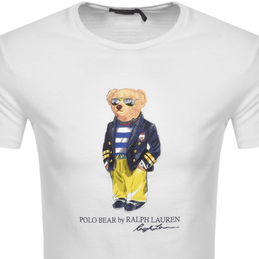 Alternative Image for ProductRalph Lauren Short Sleeved Logo T Shirt White2